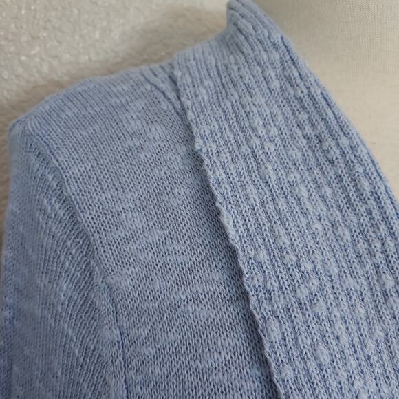NEW Kenneth Cole Baby Blue Open Cardigan Size M - Picture 5 of 11